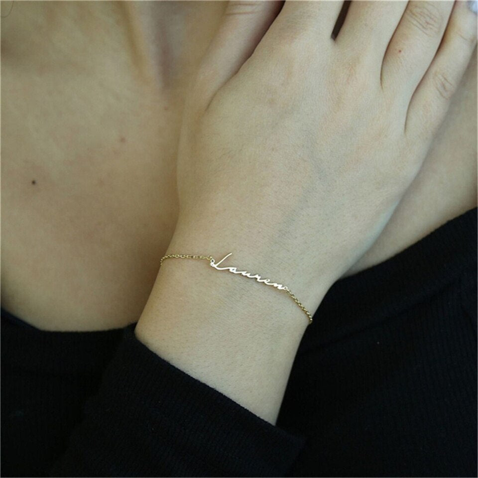 Dainty Name Bracelet