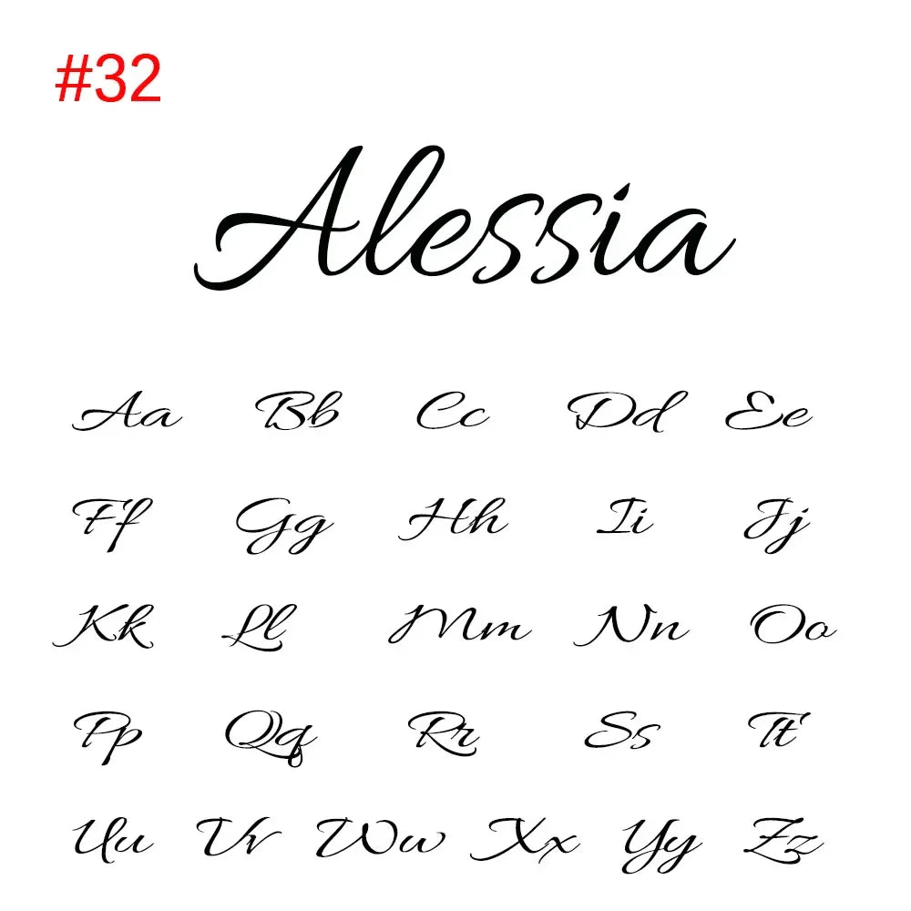 Name Ring with Heart Symbol - Ring