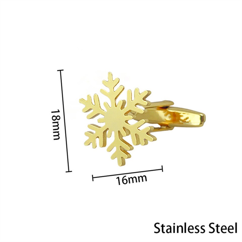 Snowflake Cufflinks