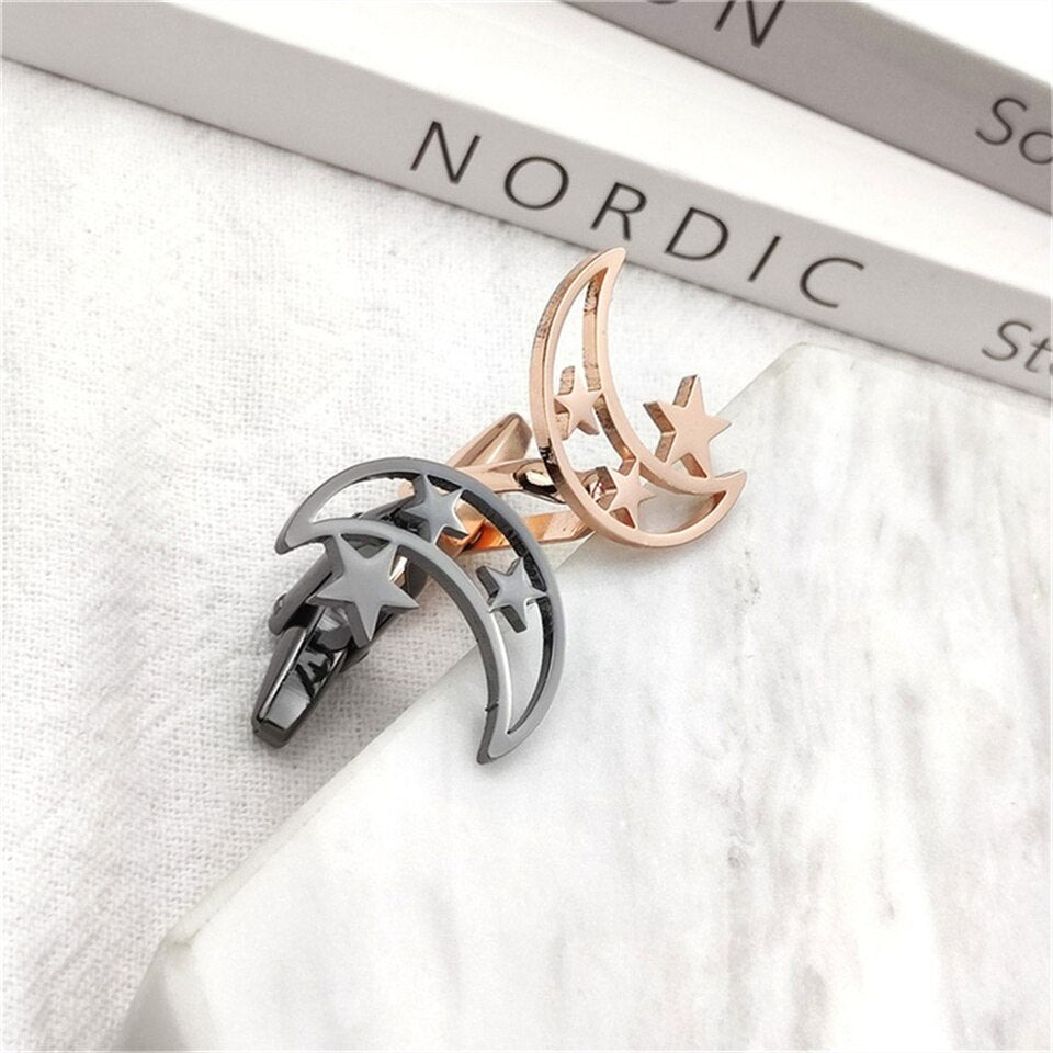 Stars and Moon Cufflinks