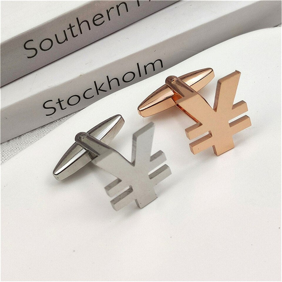 Yen Money Currency Cufflinks