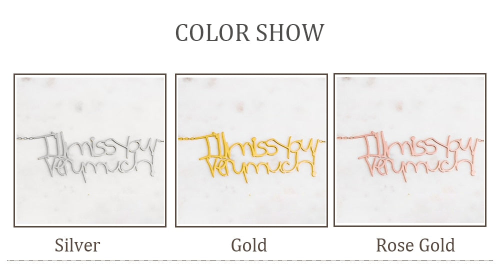 Personalized Custom Name Bracelet