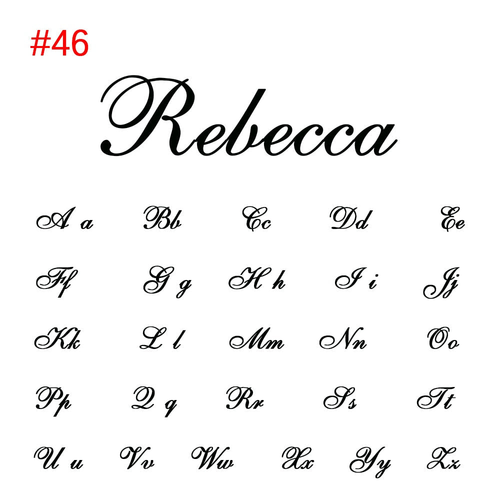 Custom Name Brooch - 46 / Gold - Custom Jewelry