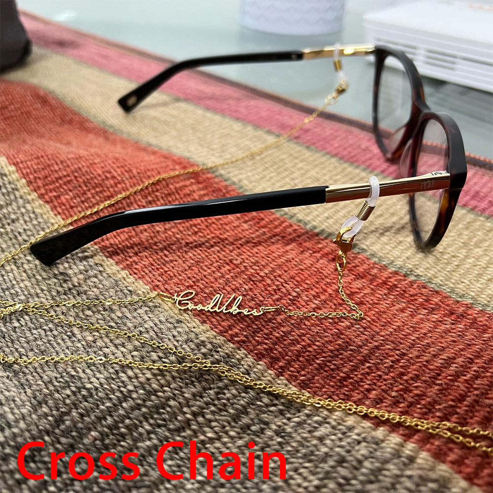 Personalised Glasses Chain with Custom Name