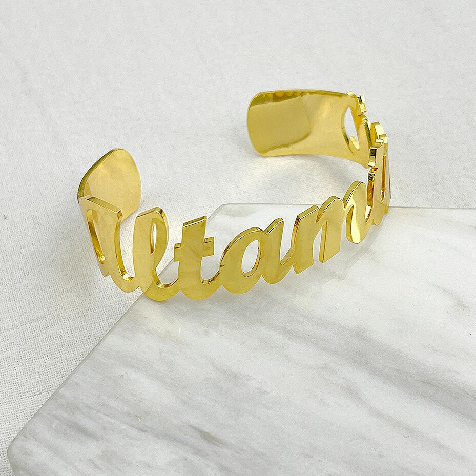 Personalized Big Bangle
