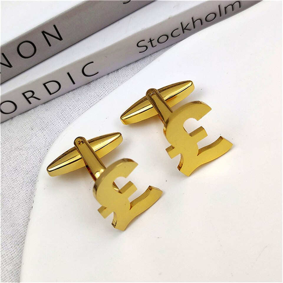 Pound Money Currency Cufflinks