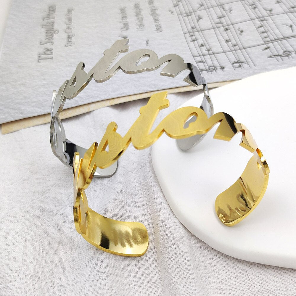 Personalized Big Bangle