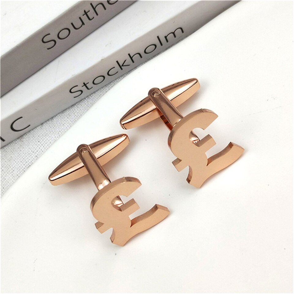 Pound Money Currency Cufflinks