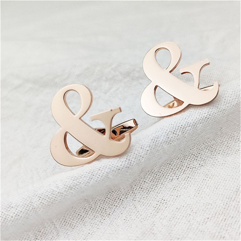 And & Cufflinks - Rose gold - Cufflinks