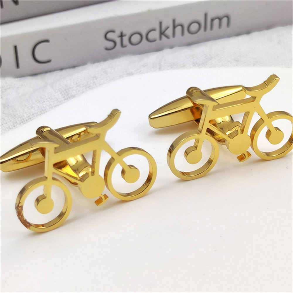Bicycle Cufflinks