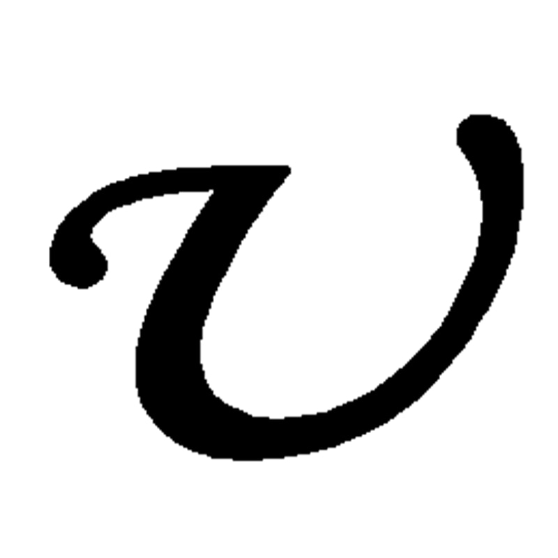 Big Initial Letter Earring - Earrings