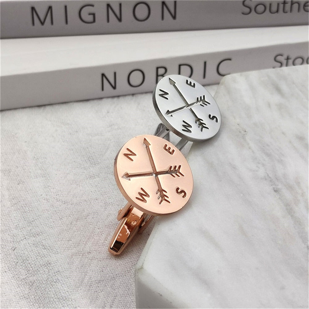 Compas Navigation Cufflinks