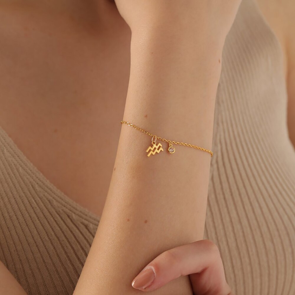 Constellation and Birthstone Necklace