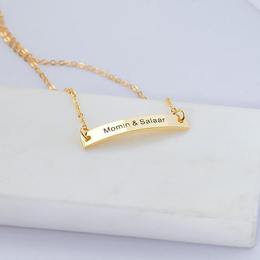 Custom Engraved Bracelet Bar - Bracelet