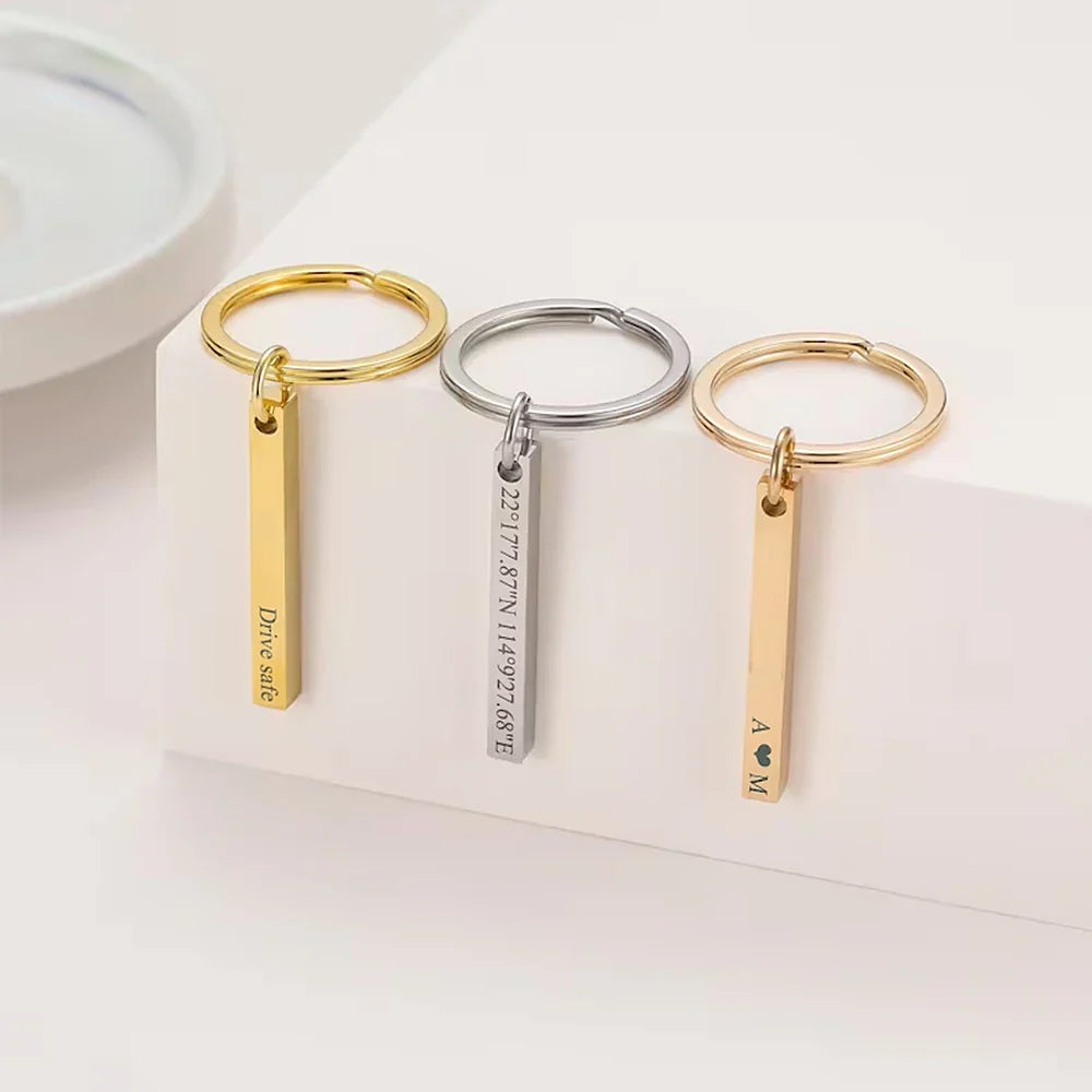 Engraved Keychain Bar - Keychain