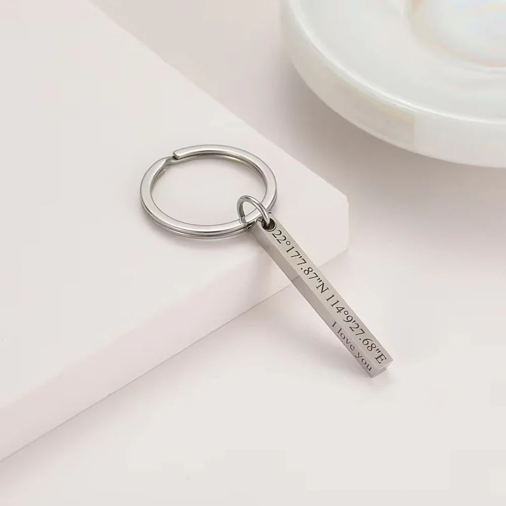 Engraved Keychain Bar - Keychain