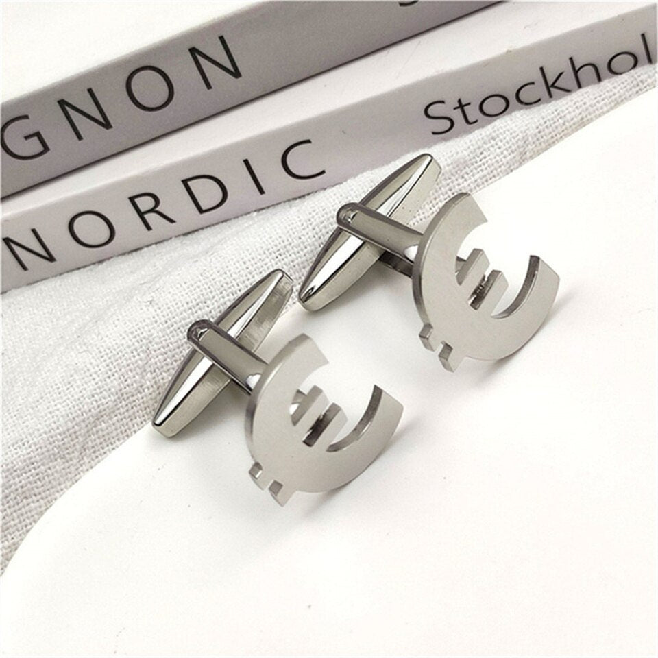 Euro Money Cufflinks