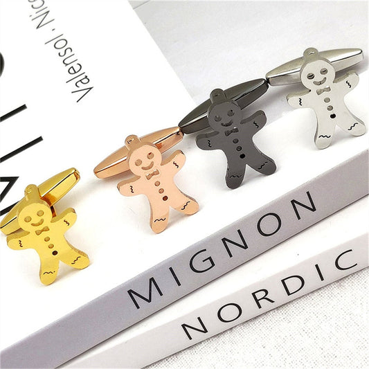 Gingerbread Man Cufflinks