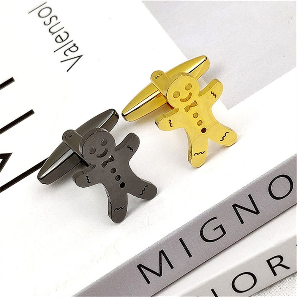Gingerbread Man Cufflinks