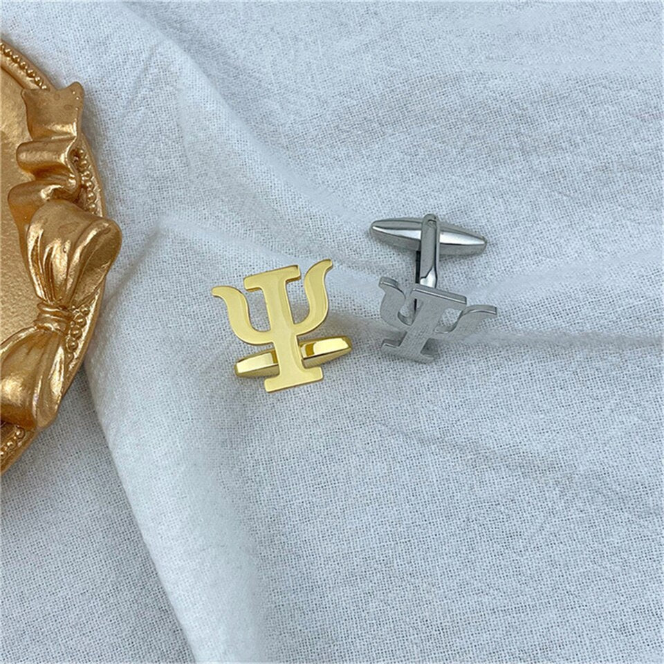 Greek letters Cuff Links