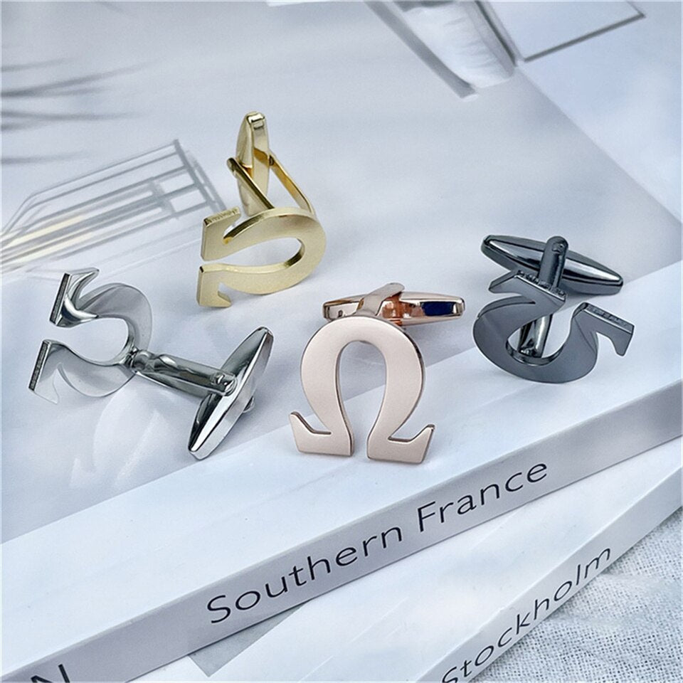 Greek Letters Cufflinks