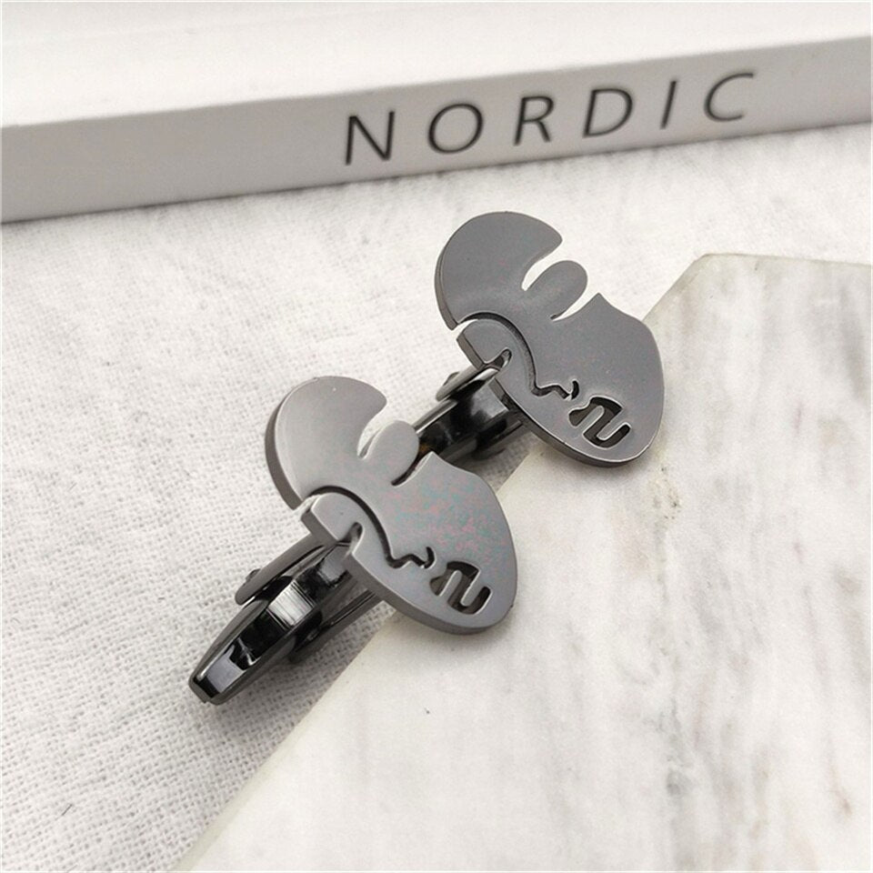Human Face Cufflinks