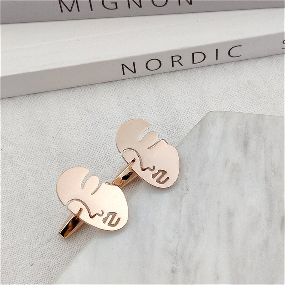 Human Face Cufflinks