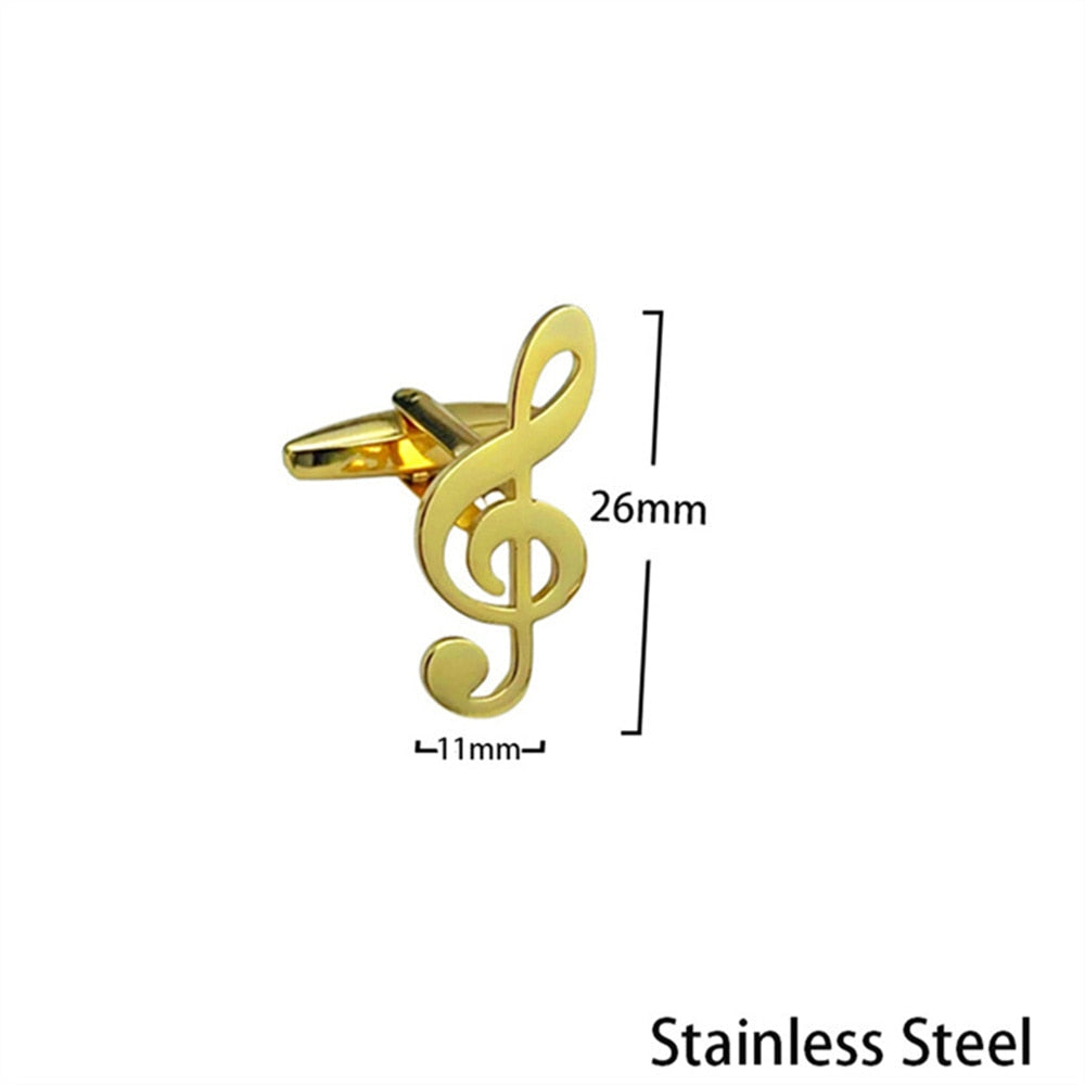 Music Keynote Cufflinks