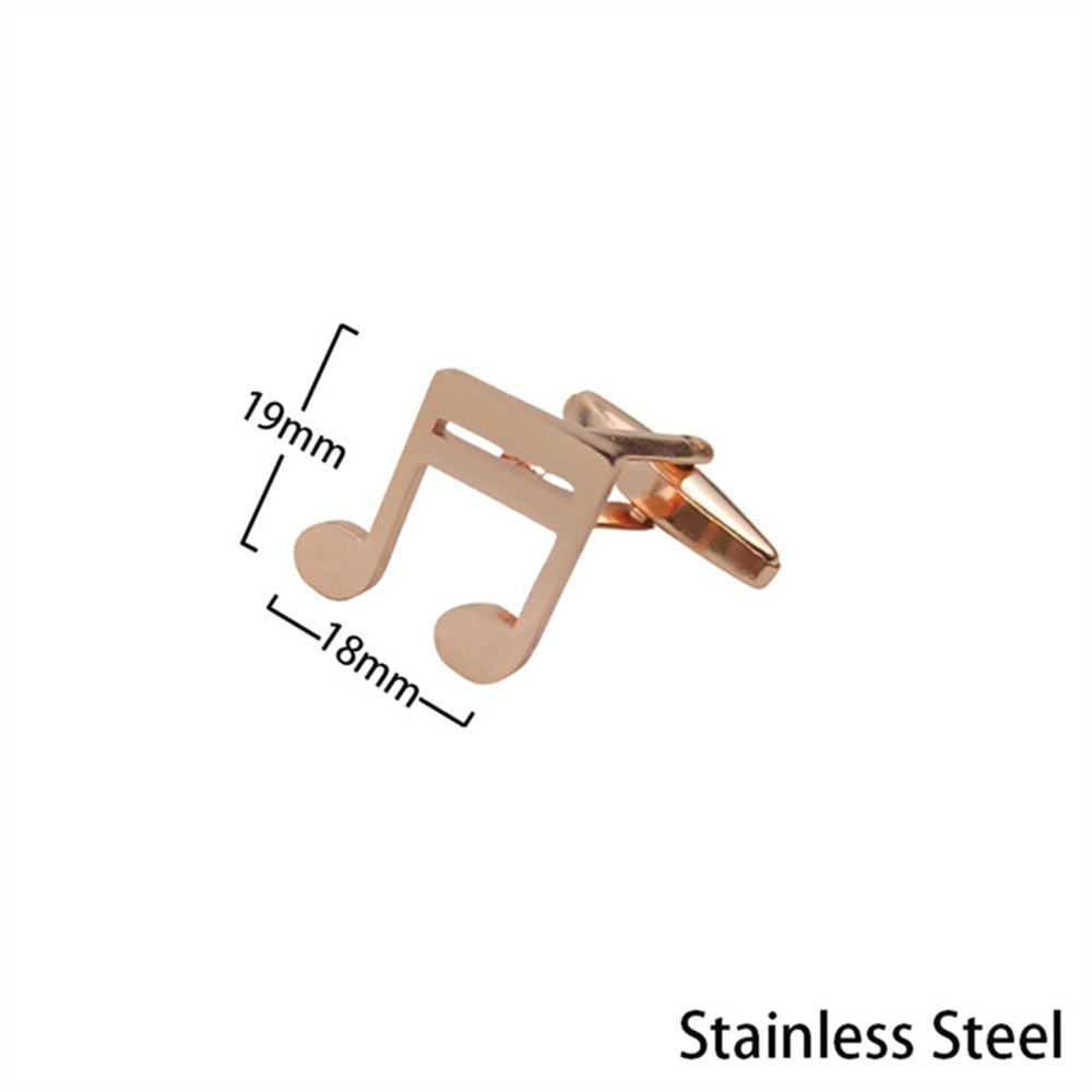 Music Note Cufflinks