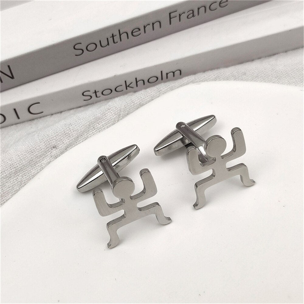 New Boy Neo Gothic Cufflinks - Silver