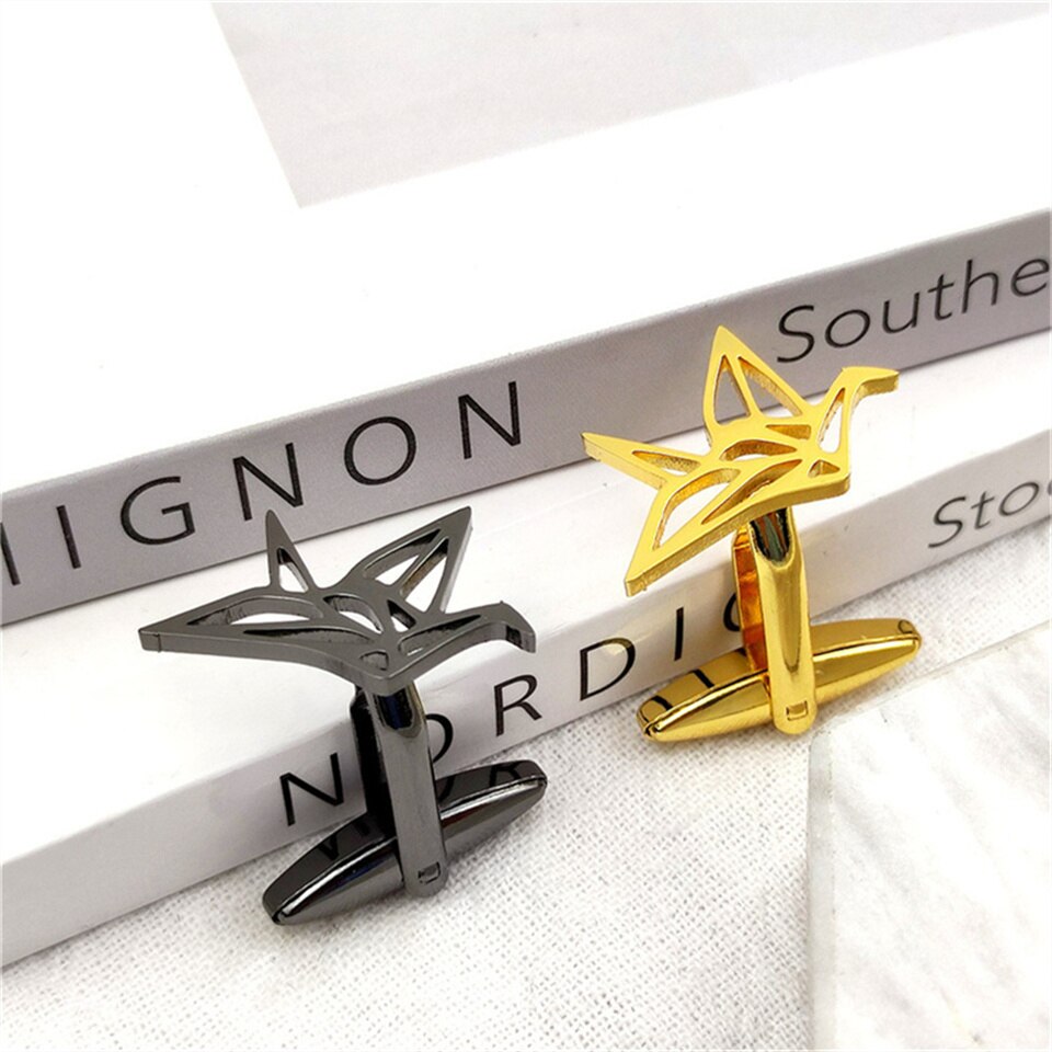 Origami Paper Birds Cufflinks
