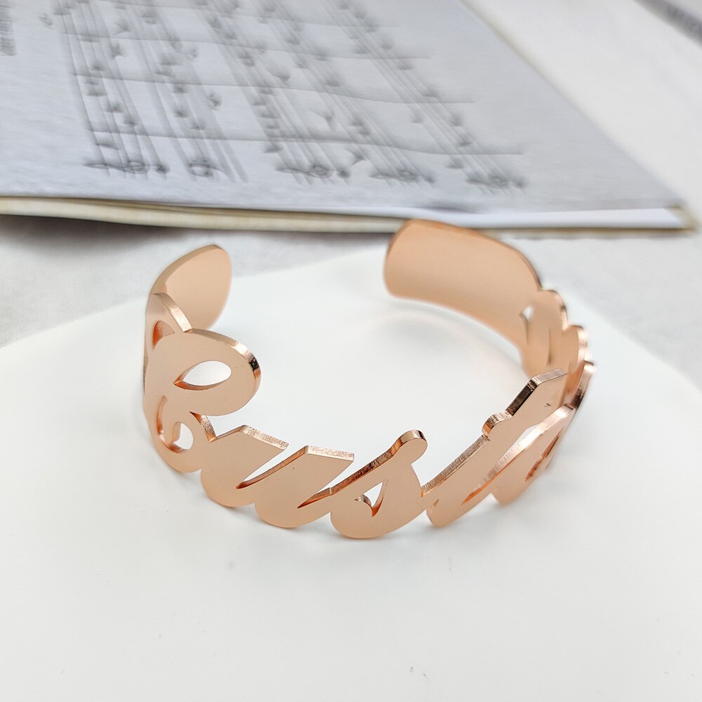Personalized Arabic Big Bangle
