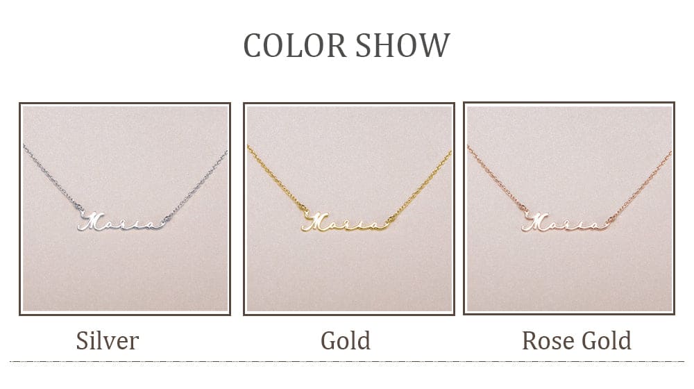 Personalized Custom Name Necklace - Necklace
