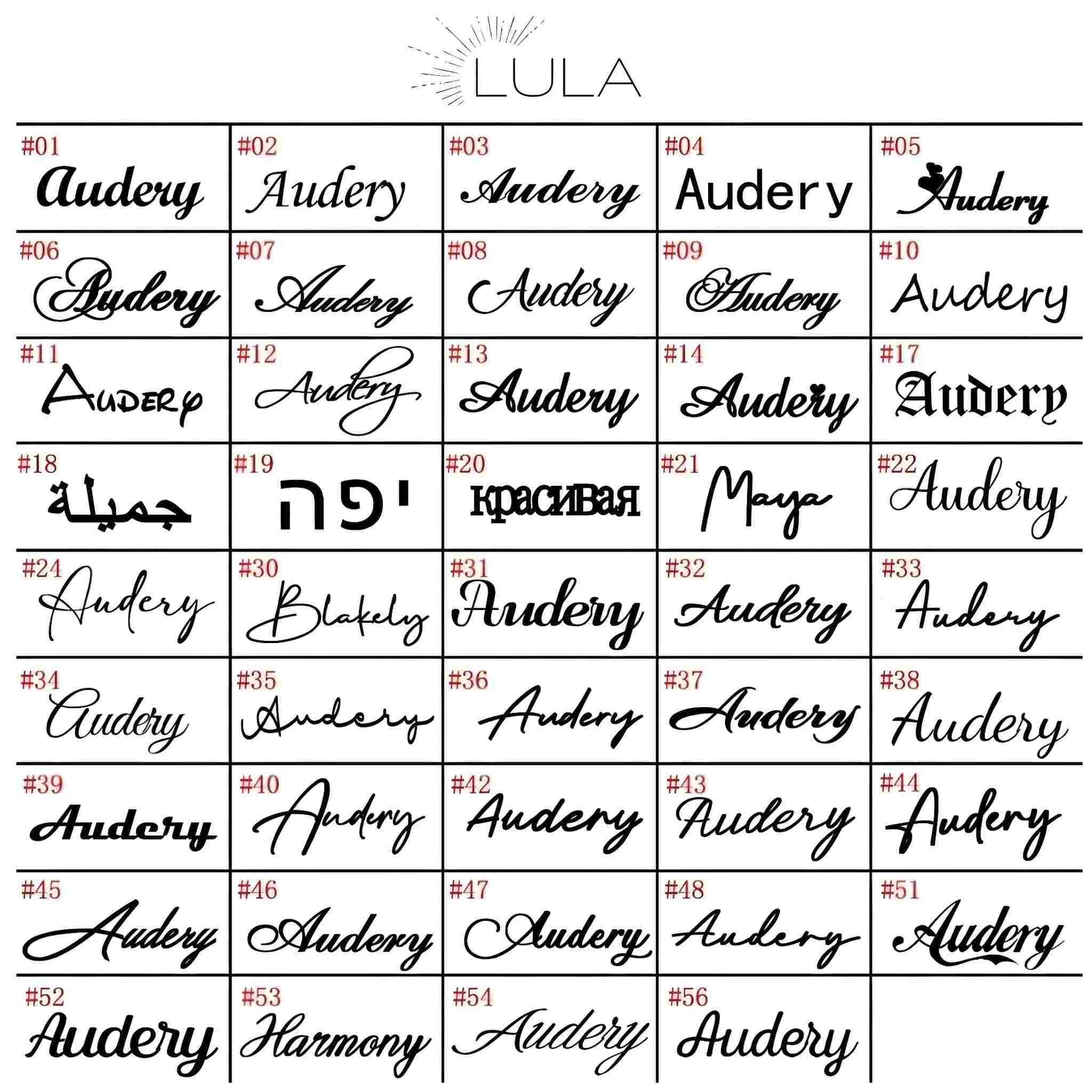 Personalized Double Name Ring - Ring
