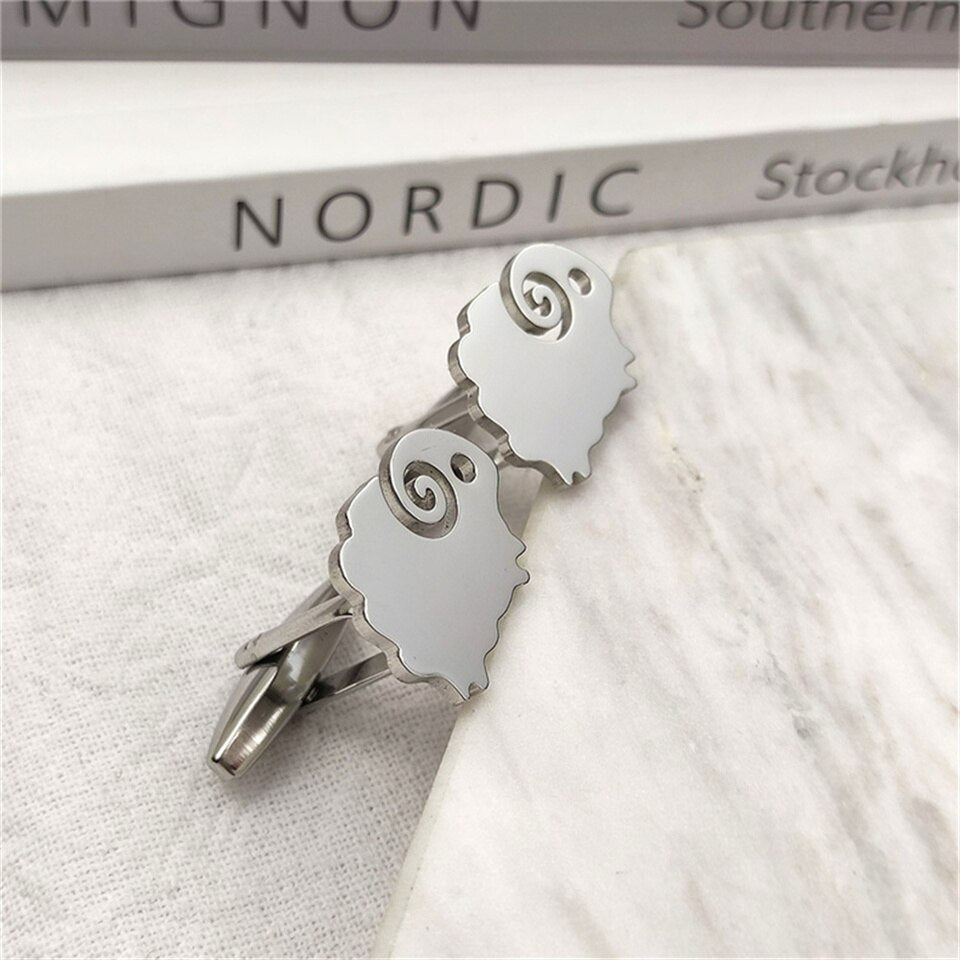 Sheep Cufflinks - Silver