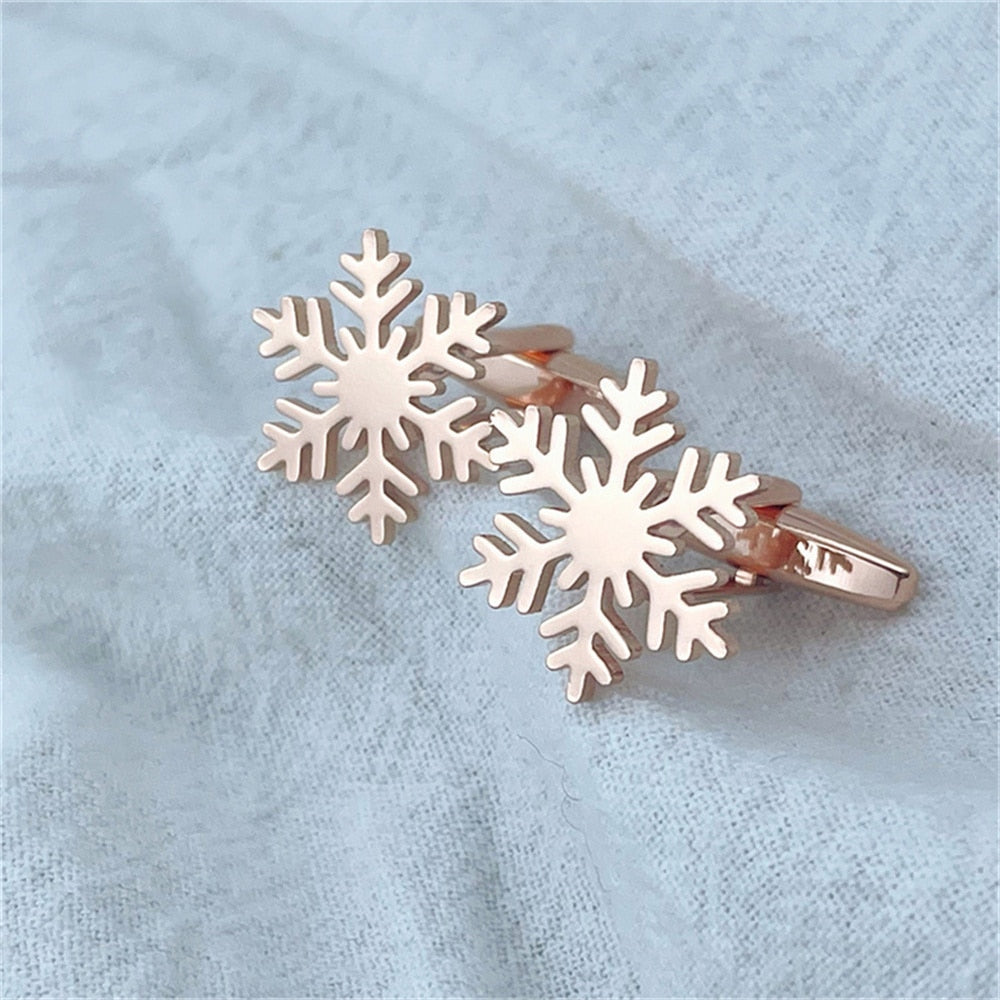 Snowflake Cufflinks