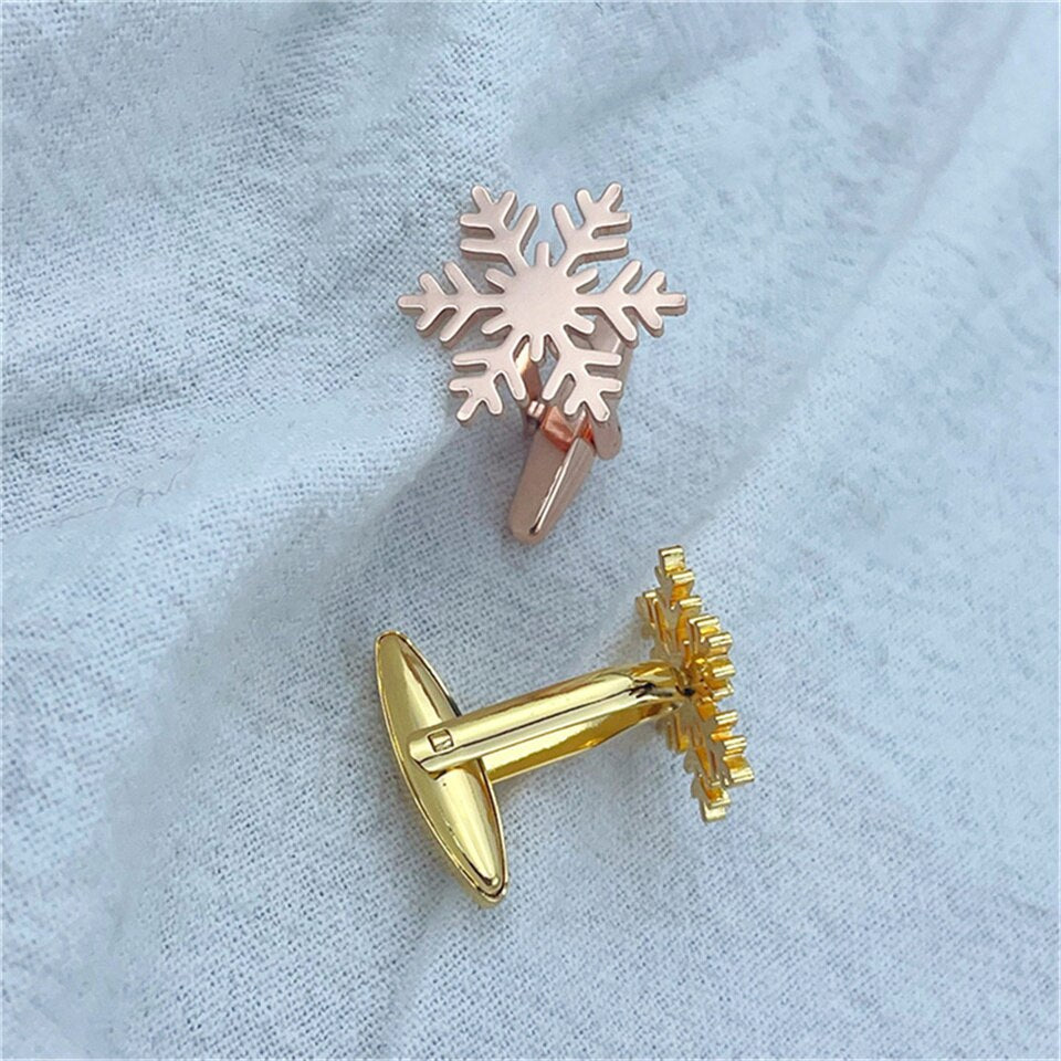Snowflake Cufflinks