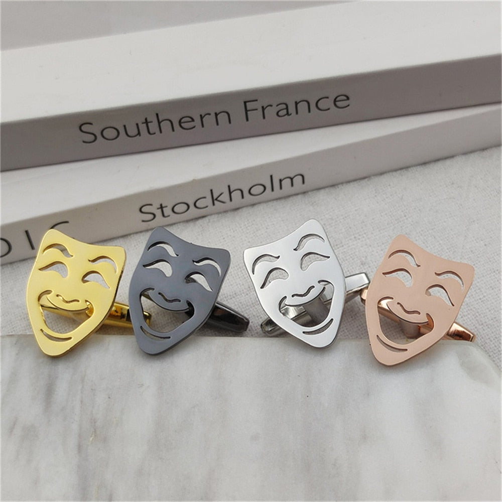 Theatre Mask Cufflinks