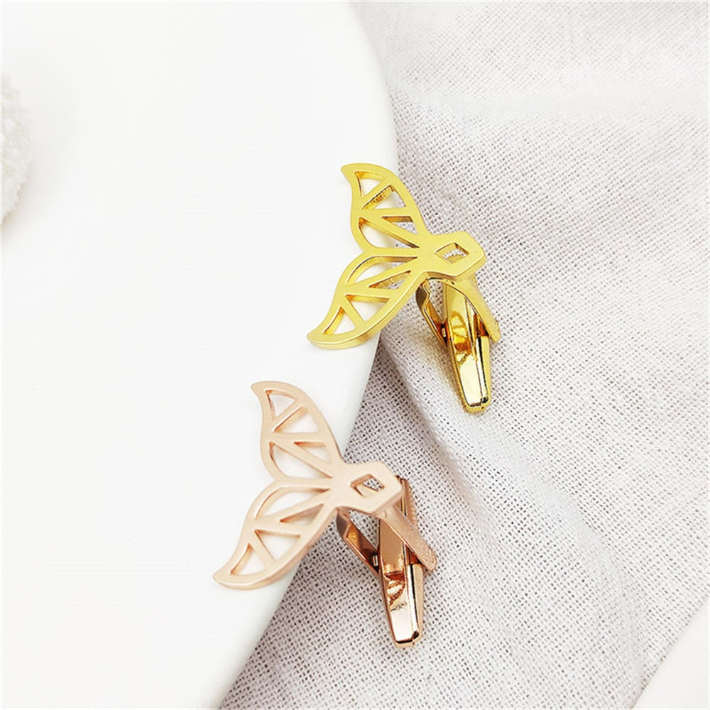 Whale Tail Origami Cufflinks