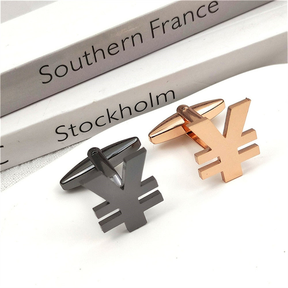 Yen Money Currency Cufflinks