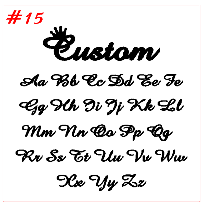 Custom Name Pierce Earrings