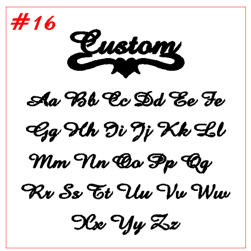 Custom Name Pierce Earrings