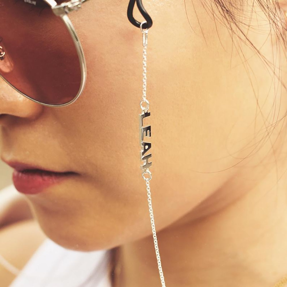 Personalised Glasses Chain with Custom Name