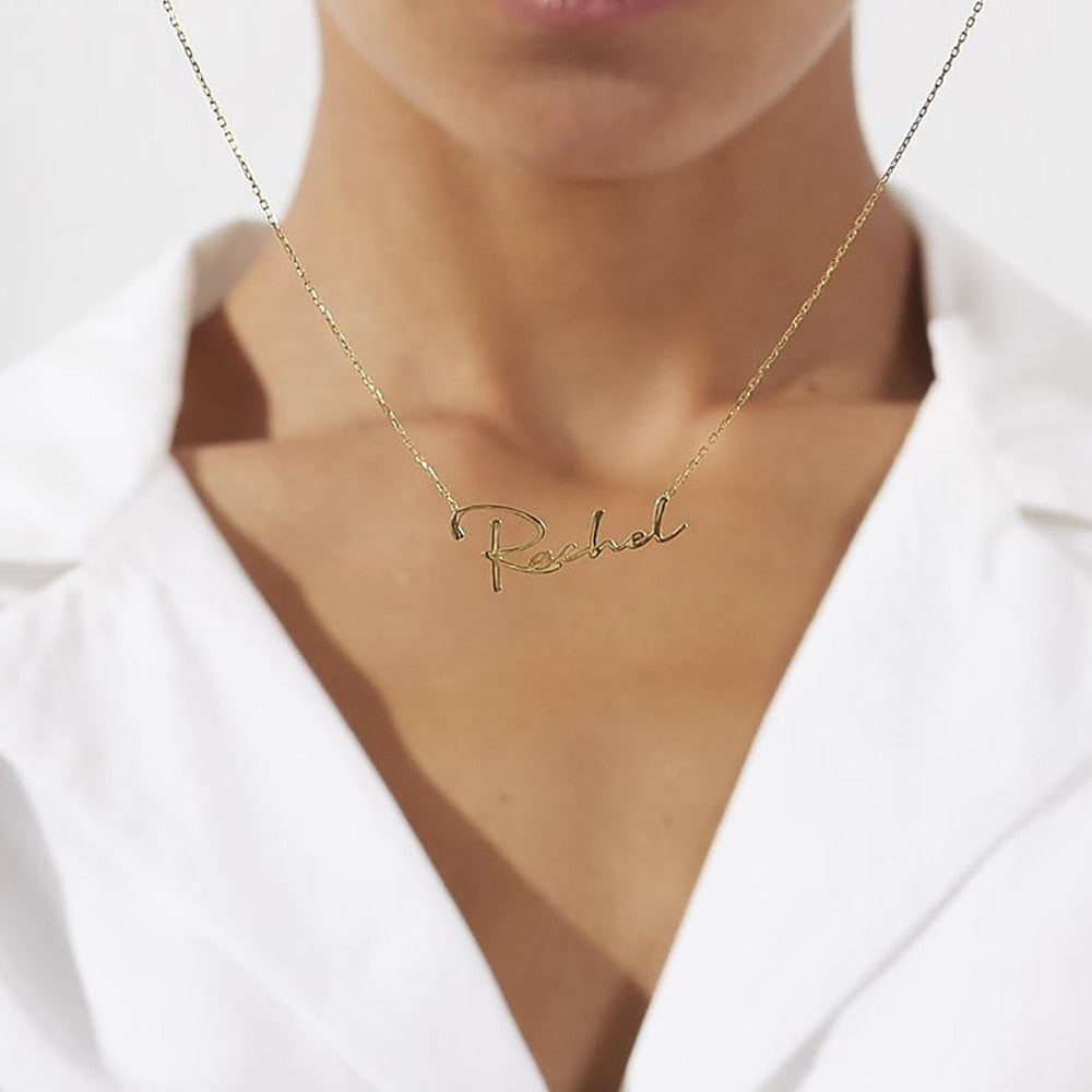 Personalized Custom Necklaces with Gift Box