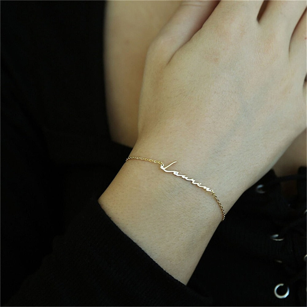 Dainty Name Bracelet