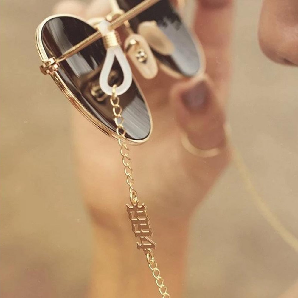 Personalised Glasses Chain with Custom Name