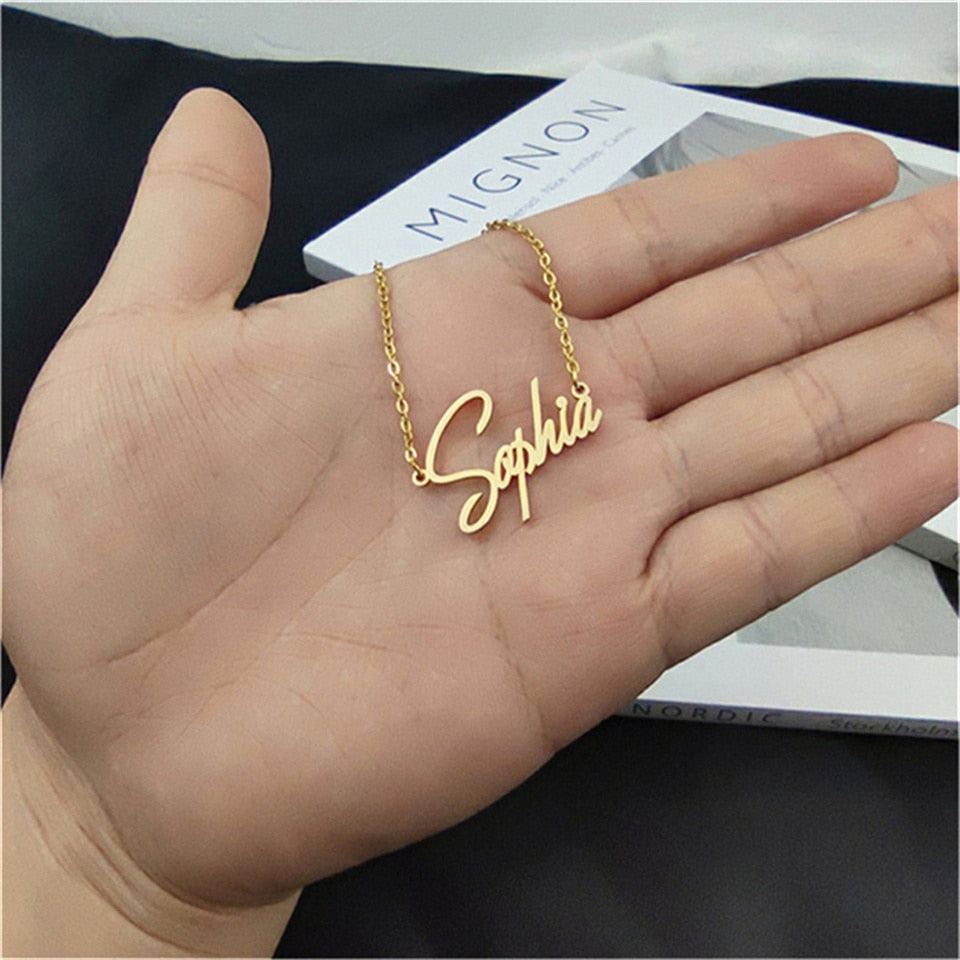Personalized Custom Necklaces with Gift Box