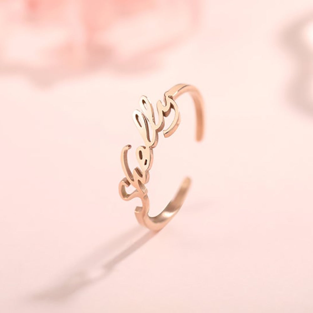 Custom Name Ring - Custom Ring