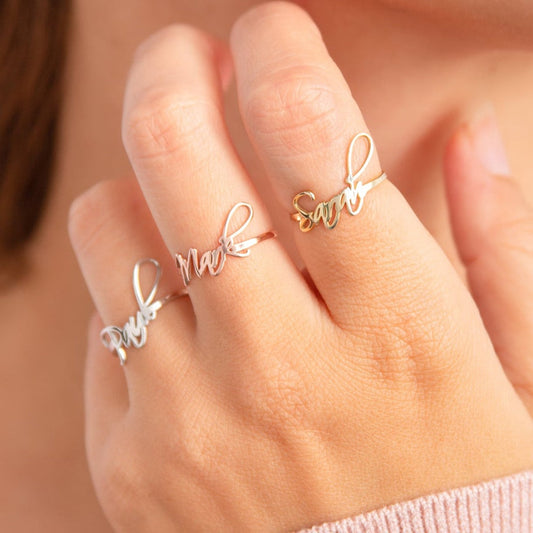 Custom Name Ring - Custom Ring