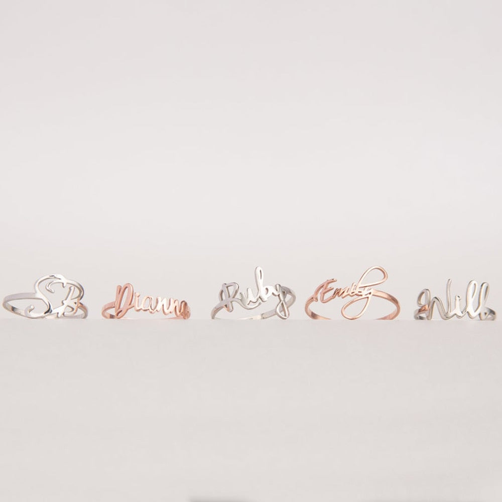 Custom Name Ring - Custom Ring